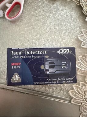 Radar Detectors Global Position System - Black